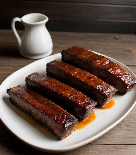 Dan's Spicy Smoked Spareribs recipe image