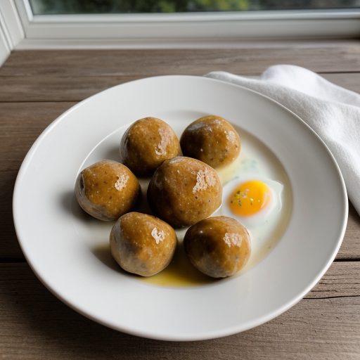 Daragaluska (Farina Balls recipe image