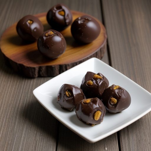 Dark Chocolate-Apricot Balls (1 PT recipe image