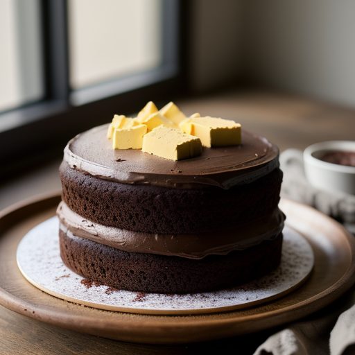 Dark Chocolate Cake recipe image