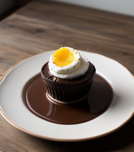 Dark Chocolate Creme Brulee recipe image