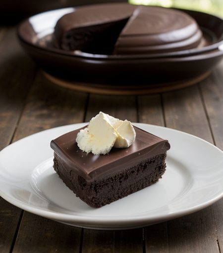 Dark Chocolate Filling (Wedding - House Beautiful recipe image