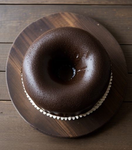 Dark Chocolate Glaze (For Decadence Cake recipe image