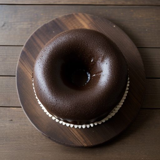 Dark Chocolate Glaze (For Decadence Cake recipe image