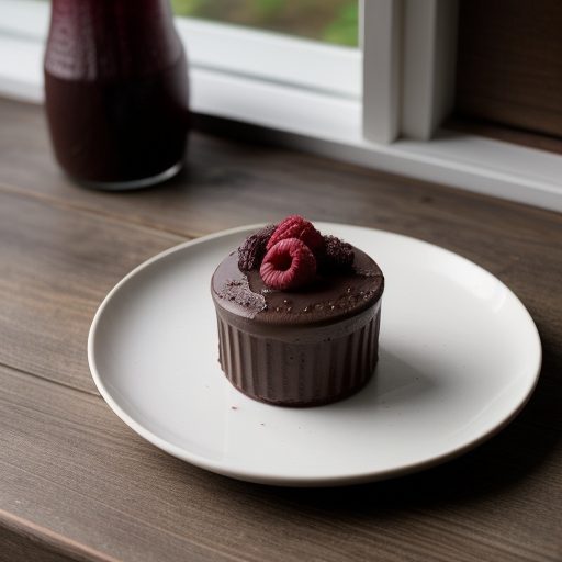 Dark Chocolate Raspberry Mousse recipe image