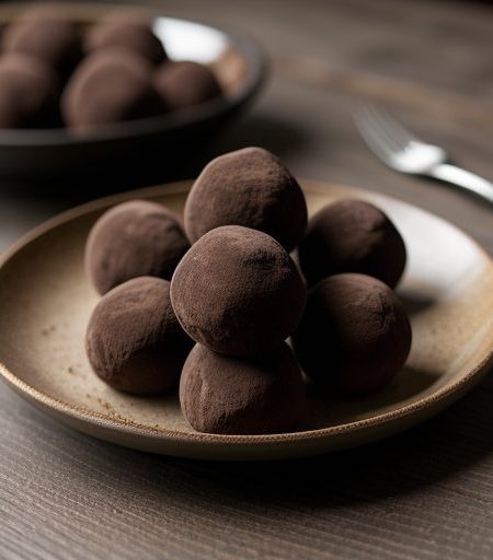 Dark Chocolate Truffles recipe image