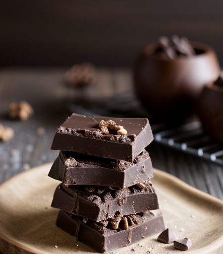 Dark Chocolate Walnut Bark recipe image