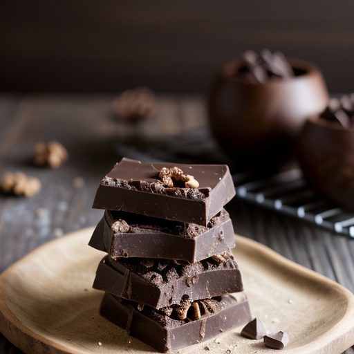 Dark Chocolate Walnut Bark recipe image