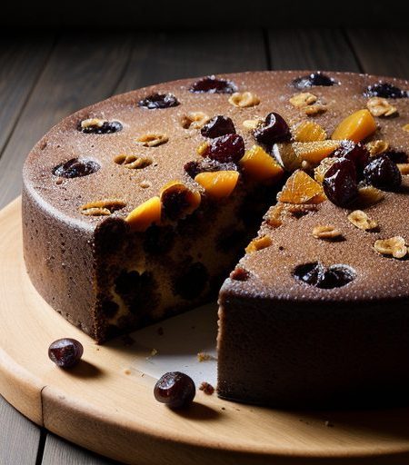 Dark Fruitcake recipe image
