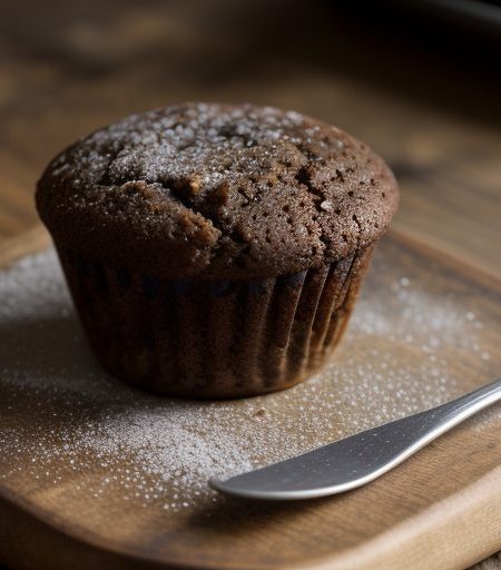 Dark Moist Bran Muffins recipe image