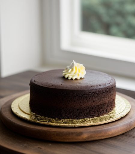 Darkest Chocolate Cake Ever recipe image