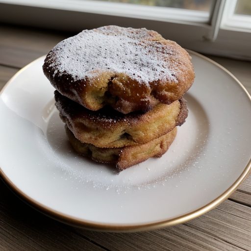 Date-Almond Fried Pastries recipe image