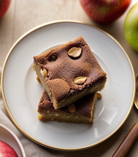 Date & Apple Squares recipe image