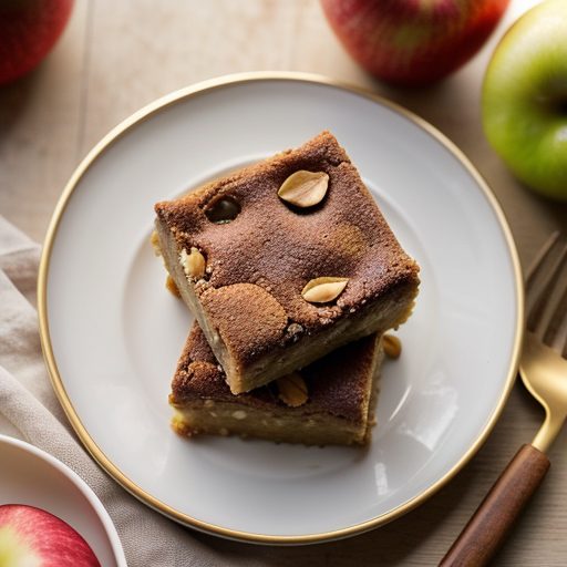 Date & Apple Squares recipe image