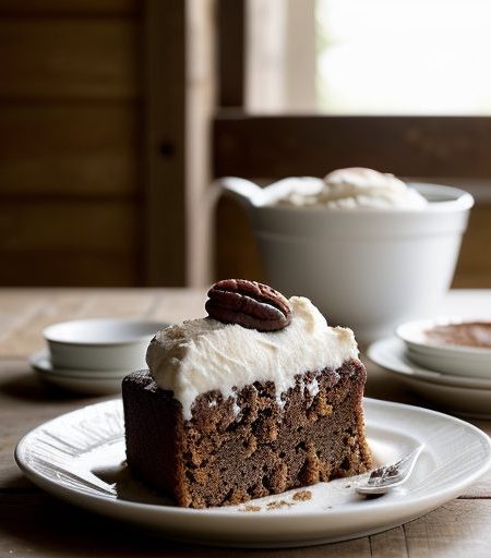 Date Pudding Cake (Bon Appetit/July 1983 recipe image