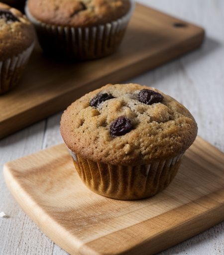 Date or Raisin Bran Muffins recipe image