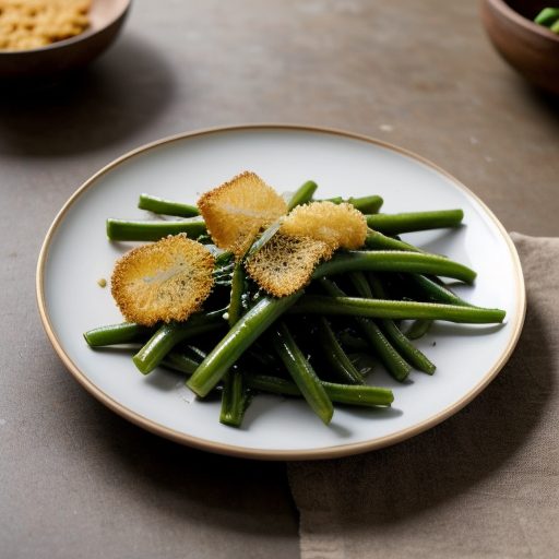 Dau Phap Voi Toi Ngien (Green Beans With Crus recipe image