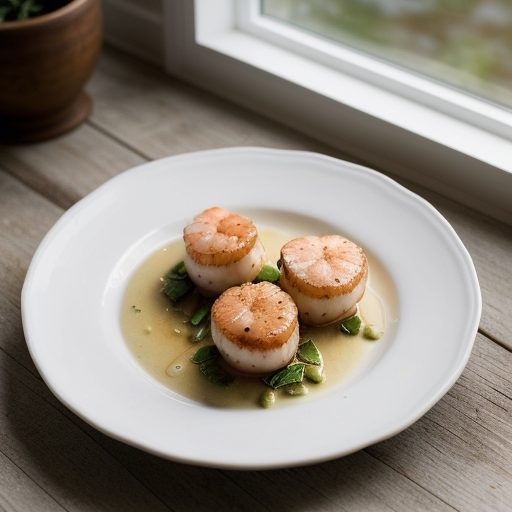 David Hagedorn's Sea Scallops With Shrimp But recipe image