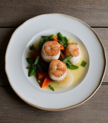 David Hagedorn's Sea Scallops With Shrimp But recipe image