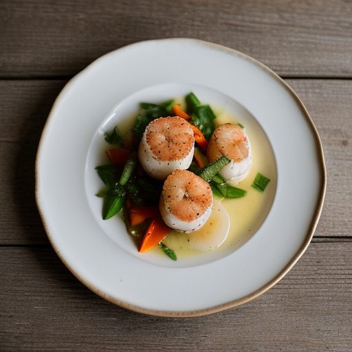 David Hagedorn's Sea Scallops With Shrimp But recipe image