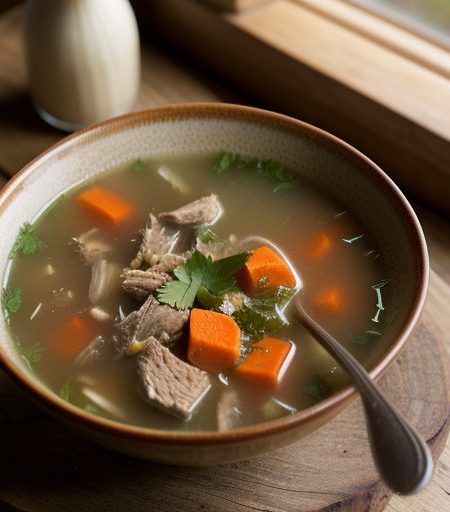 Day After Thanksgiving Turkey Soup recipe image