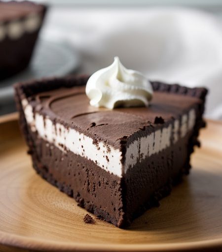 Death by Chocolate Brownie Pie recipe image