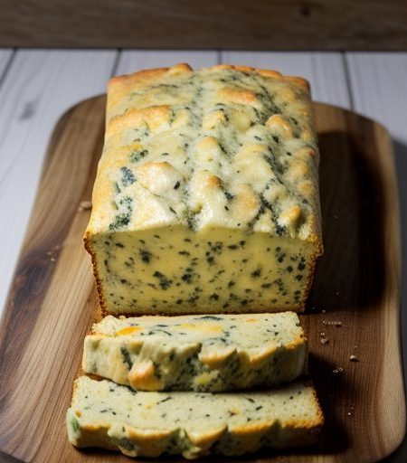 Deb's Veggie Cheese Bread recipe image