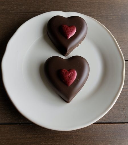 Decadent Chocolate Hearts recipe image