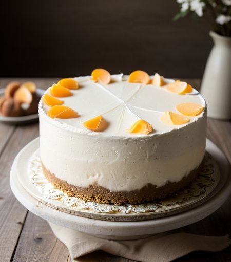 Decadent White Chocolate Cheesecake recipe image