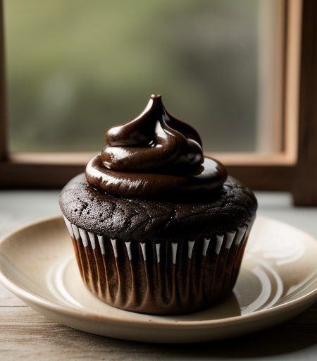 Deep Chocolate Cupcakes Ww recipe image