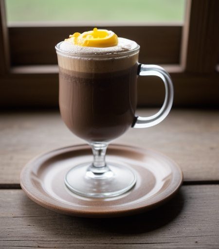 Deep Chocolate Torte With Coffee Buttercream recipe image