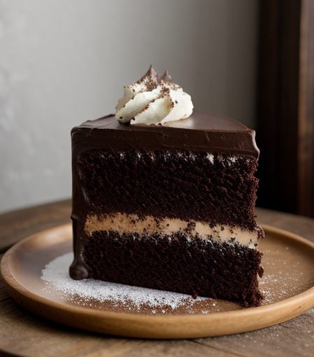 Deep Dark Chocolate Cake recipe image