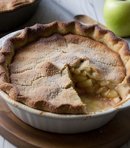 Deep Dish Apple Cobbler recipe image