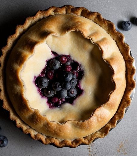 Deep Dish Blueberry Pie recipe image