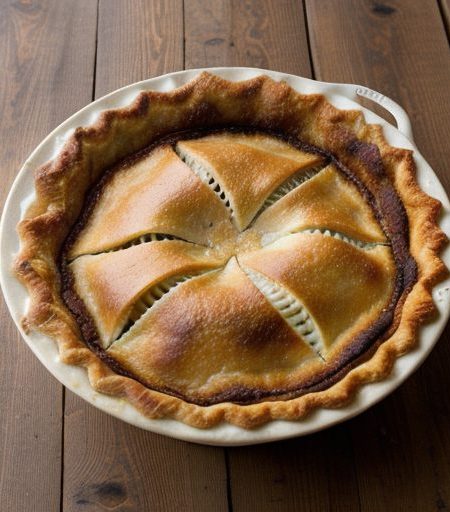 Deep-Dish Chicken Pie recipe image