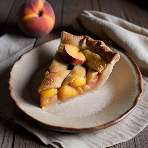Deep Dish Peach Pie recipe image