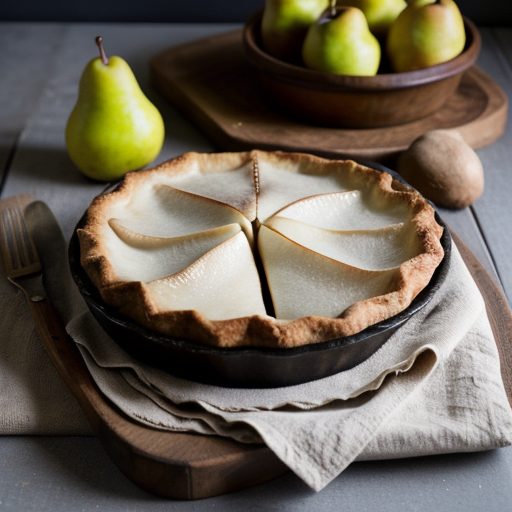 Deep-Dish Pear Pie recipe image