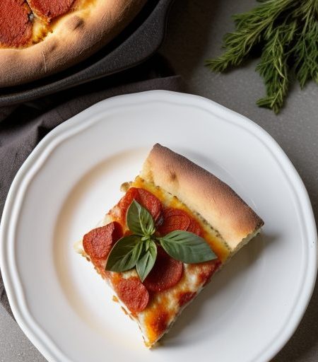 Deep-Dish Pizza recipe image