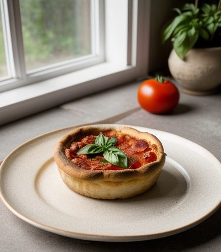 Deep Dish Pizza recipe image