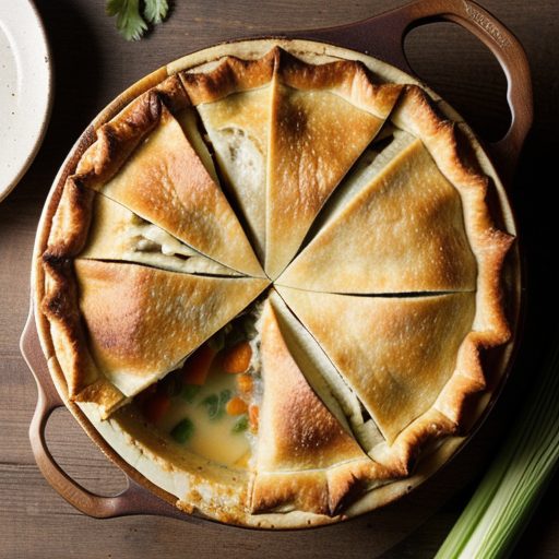Deep-Dish Turkey Pot Pie recipe image