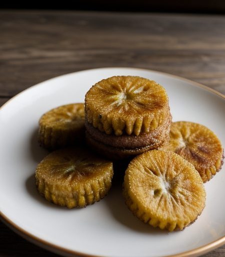 Deep-Fried Plantain Rounds recipe image