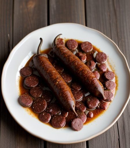 Deer Sausage Peperone recipe image