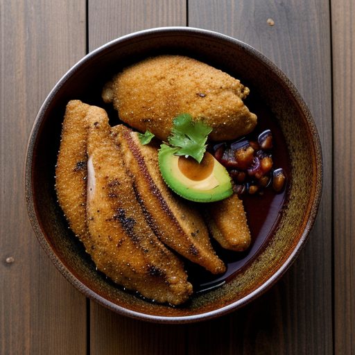Delicious Chicken With Guajillo Sauce recipe image