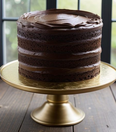 Deluxe Chocolate Cake recipe image