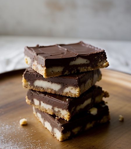 Deluxe Chocolate Marshmallow Bars recipe image
