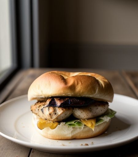 Deluxe Grilled Chicken Sandwiches recipe image