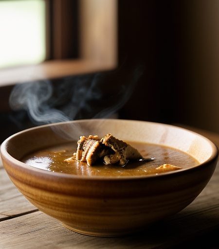 Denjang Jiege Keh (Spiced Crab Soup recipe image