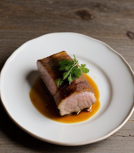 Der Gefuellte Schweinebauch (Stuffed Pork Belly recipe image