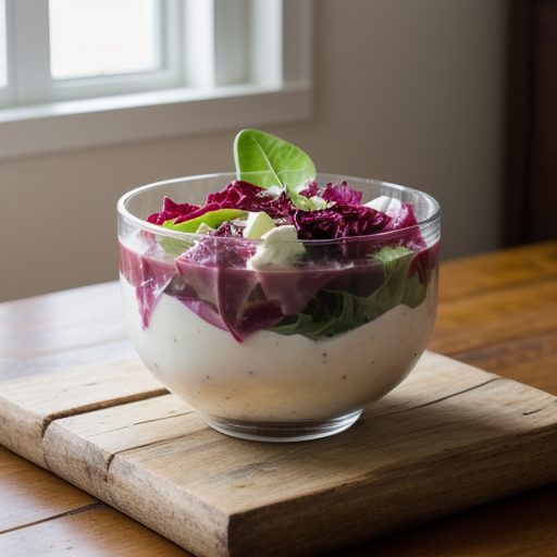 Designer Salad With Raspberry Dressing recipe image