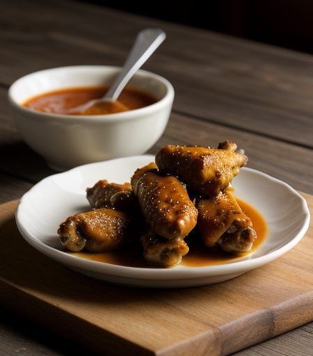 Deviled Bones - Chicken Wings recipe image